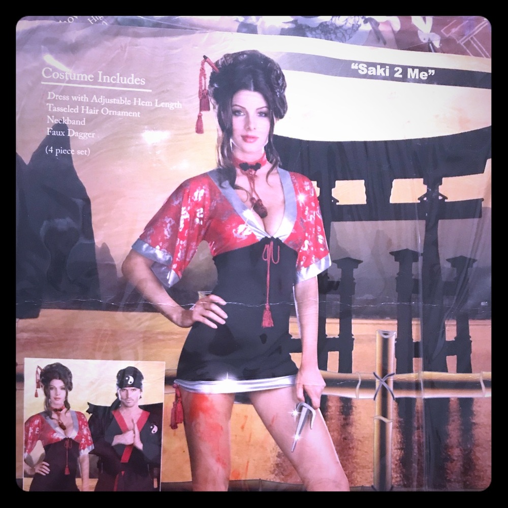 “Saki 2 Me” sexy Halloween Costume